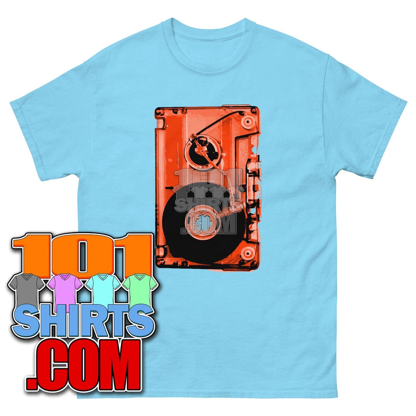Audio Cassette Tape Retro VINTAGE MUSIC Mixtape 70S 80S 90S T-Shirt - 101SHIRTS