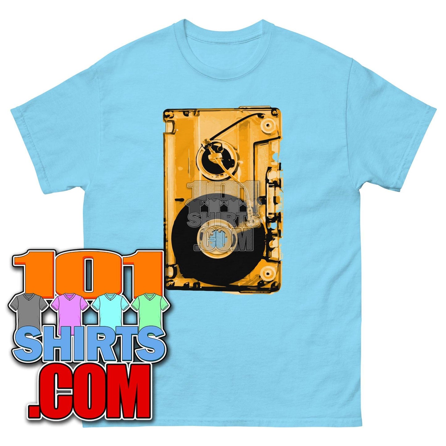 Audio Cassette Tape Retro VINTAGE MUSIC Mixtape 70S 80S 90S T-Shirt - 101SHIRTS