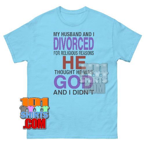 Napoleon Dynamite Movie My Husband I Divorced For Religious Reasons T-Shirt