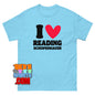 I Love Reading Schopenhauer T-Shirt Funny Philosophy Scholar Gift Tee