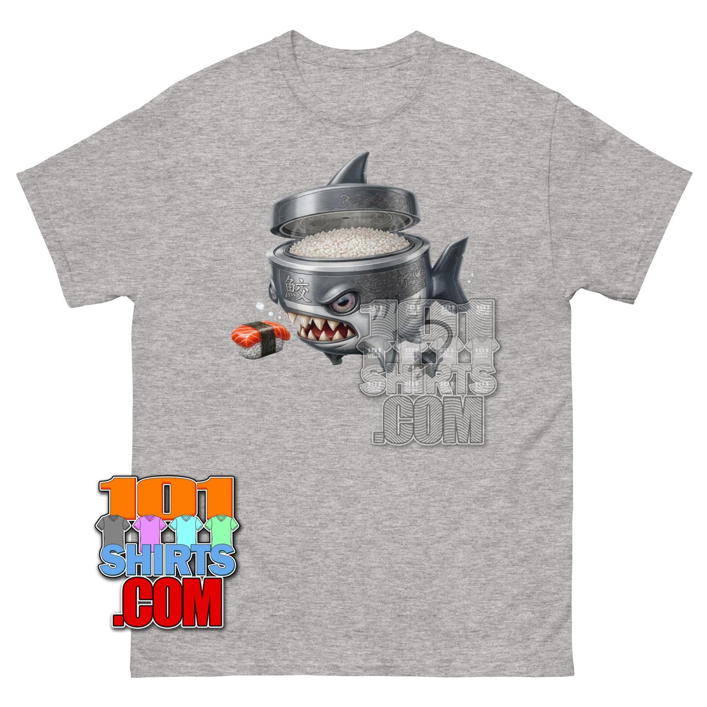 Shark Muscle Ricecooker Japanese Anime Art Kawaii Child's Tee