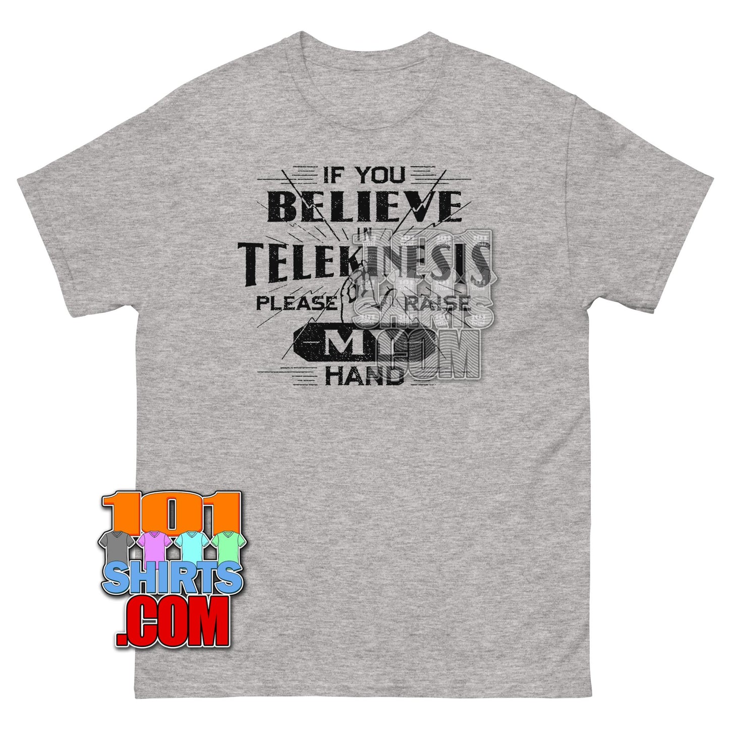 Spider-Man Homecoming Tom Holland Peter Parker IF YOU BELIEVE IN TELEKINESIS PLEASE RAISE MY HAND T-Shirt