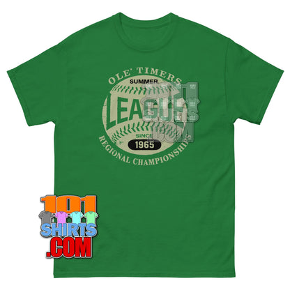 Grown Up 2 Movie Lenny Feder Adam Sandler Ole' Timers Summer League Baseball Regional Championschips T-Shirt