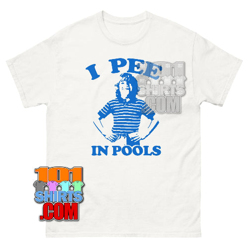 I Pee in Pools T-Shirt Funny Summer & Pool Party Humor Gift