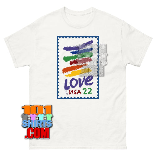 Adults TV-Series Lucy Freyer USA Love USA 22 Stamp Graphic T-Shirt