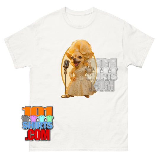 Chihuahua Diva Dog T-Shirt - Funny Glam Pop Star Tee
