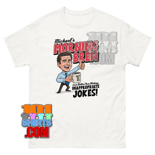 The Office Michael Scott's Morning Brew T-Shirt