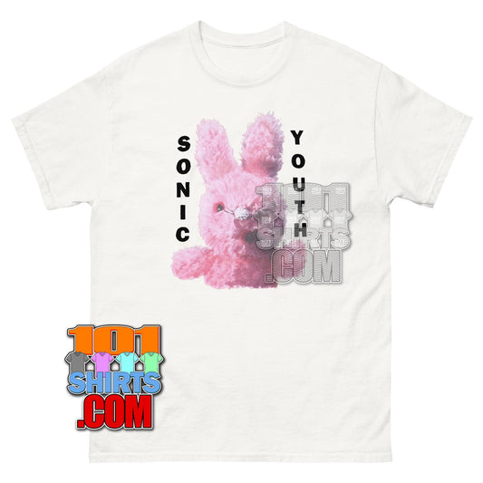 Black Rabbit  TV Series 2025 Sonic Youth Pink Bunny T-Shirt Jason Bateman as Vince Friedken