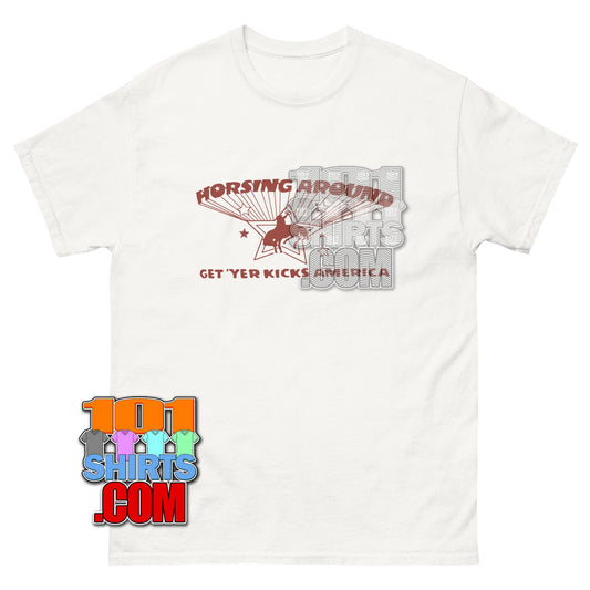 Americana Movie 2023 Sydney Sweeney Horsing Around T-Shirt