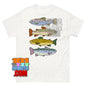 Trout Species Fishing T-Shirt Fly Fisherman Outdoor Gift