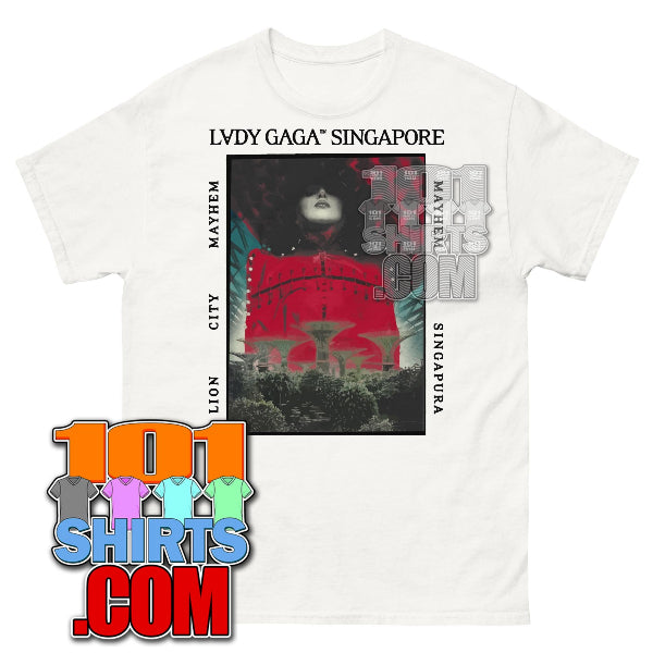 Lady Gaga in Singapore The MAYHEM Ball Tour T-Shirt