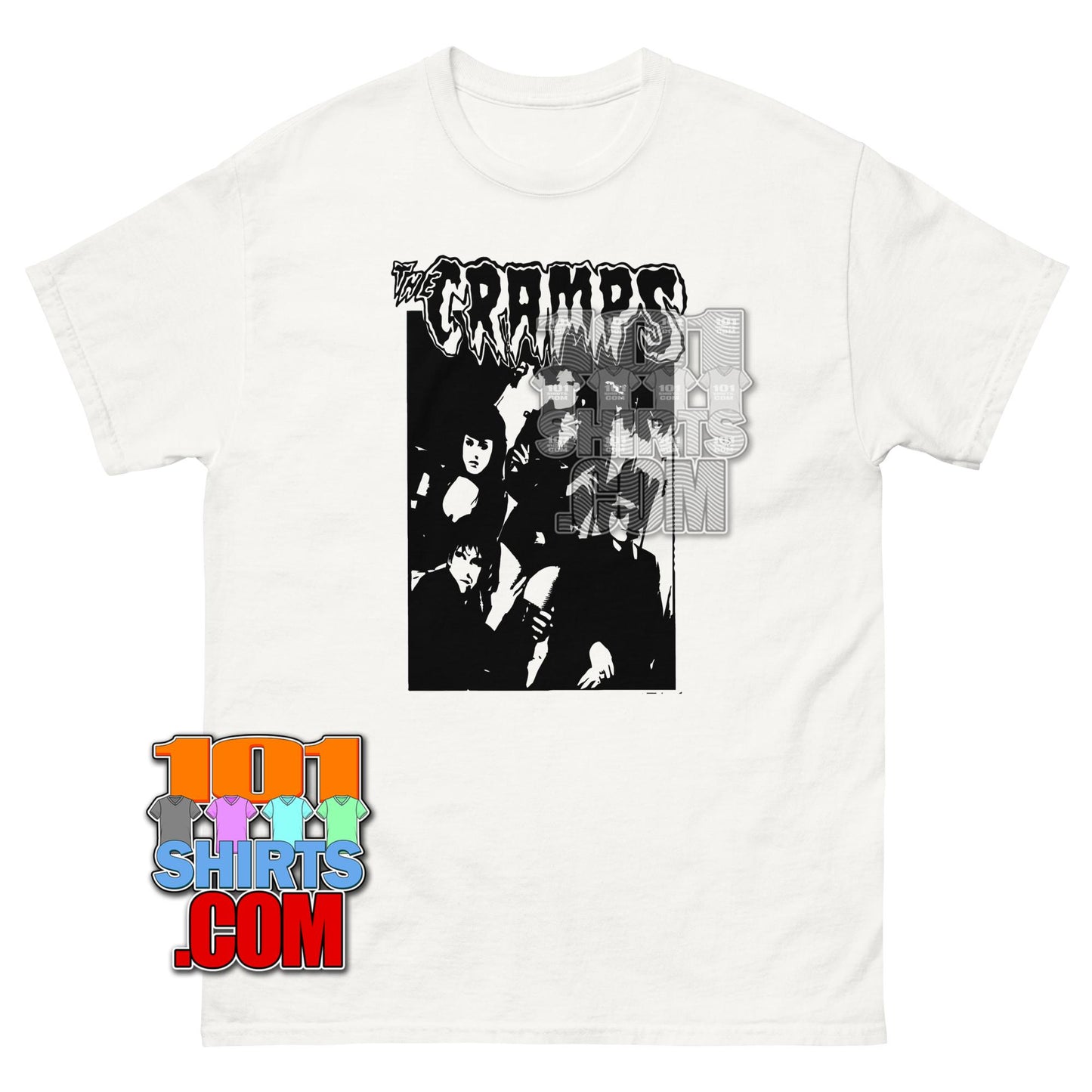 The Cramps T-Shirt Psychobilly Punk Rock Lux Interior Poison Ivy Tee