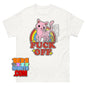 Fuck Off Kitty T-Shirt Retro Pink Cat Funny Sarcastic Rude Gift Tee