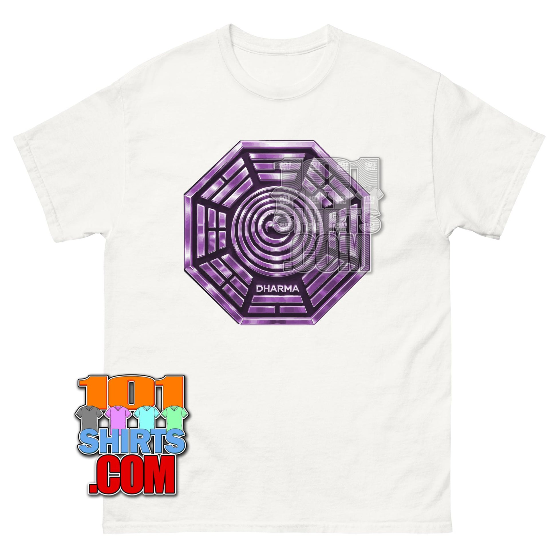 Lost TV Show Dharma Orchid Station Logo T-Shirt