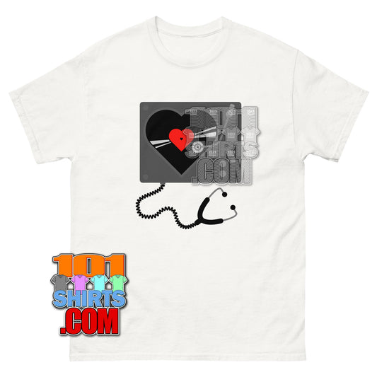 Listen To Your Heart Vinyl Record Player Turntable Music Lover T-Shirt