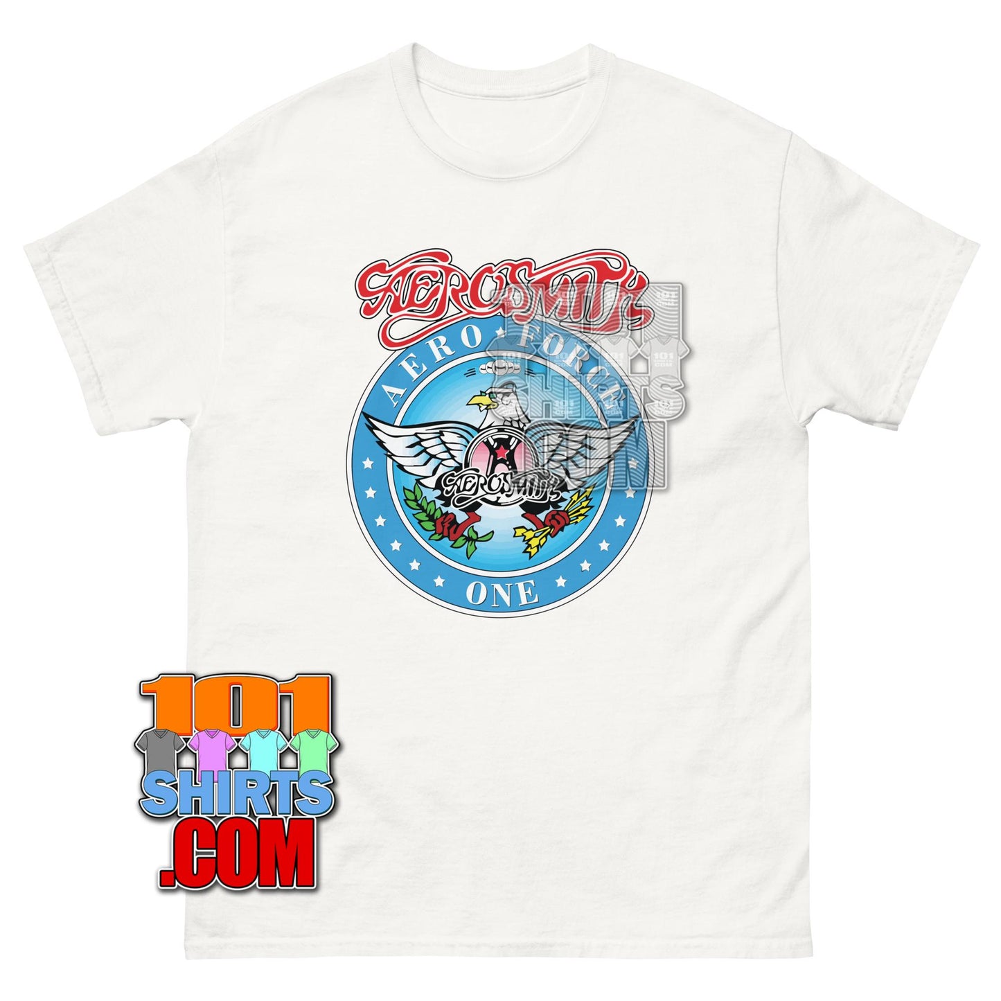 Wayne's World 2 Movie Aerosmith Aero Force One Logo T-Shirt