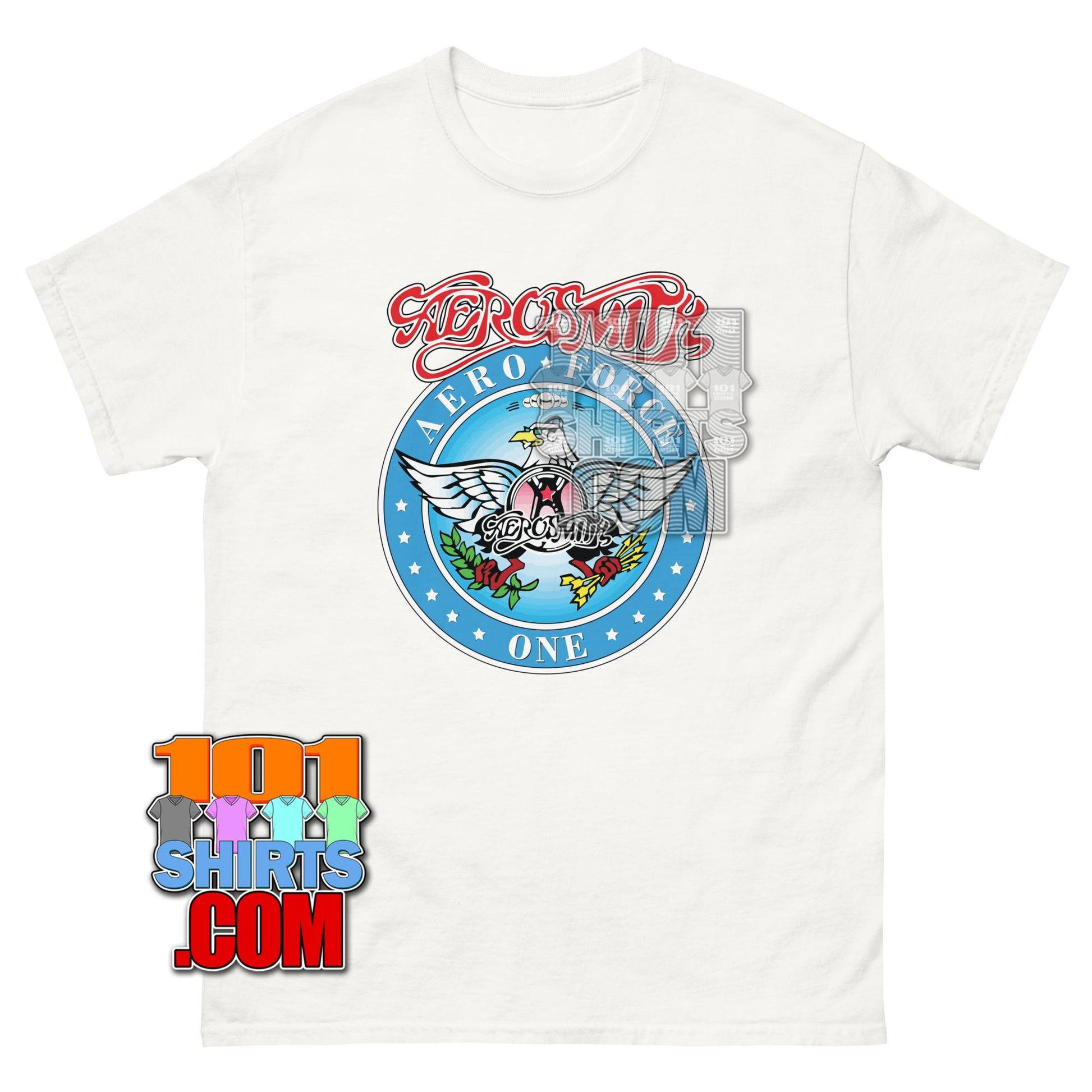 Wayne's World 2 Movie Aerosmith Aero Force One Logo T-Shirt