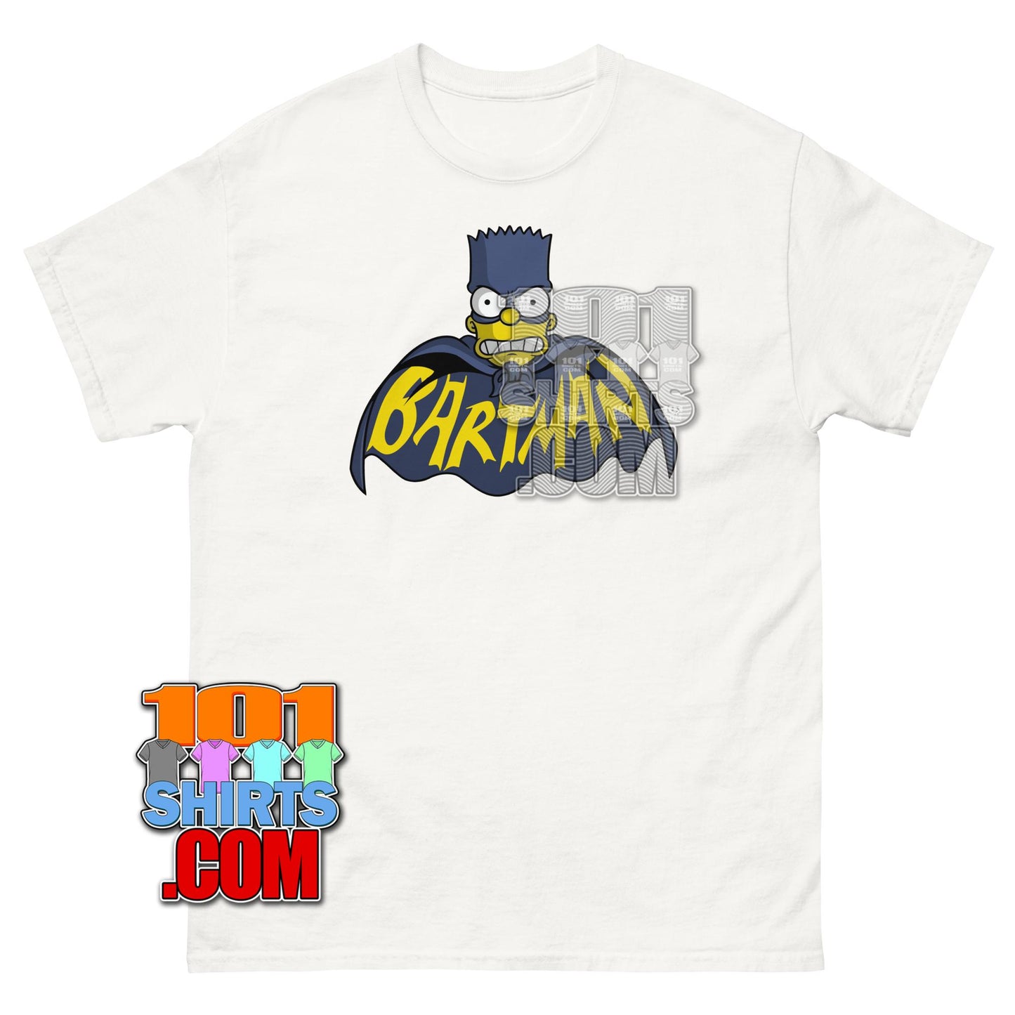Bartman T-Shirt The Simpsons Springfield Hero Funny Cartoon Graphic Tee