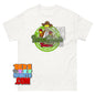 The Simpsons Cartoon TV Show Homer Simpson Farmer Logo T-Shirt
