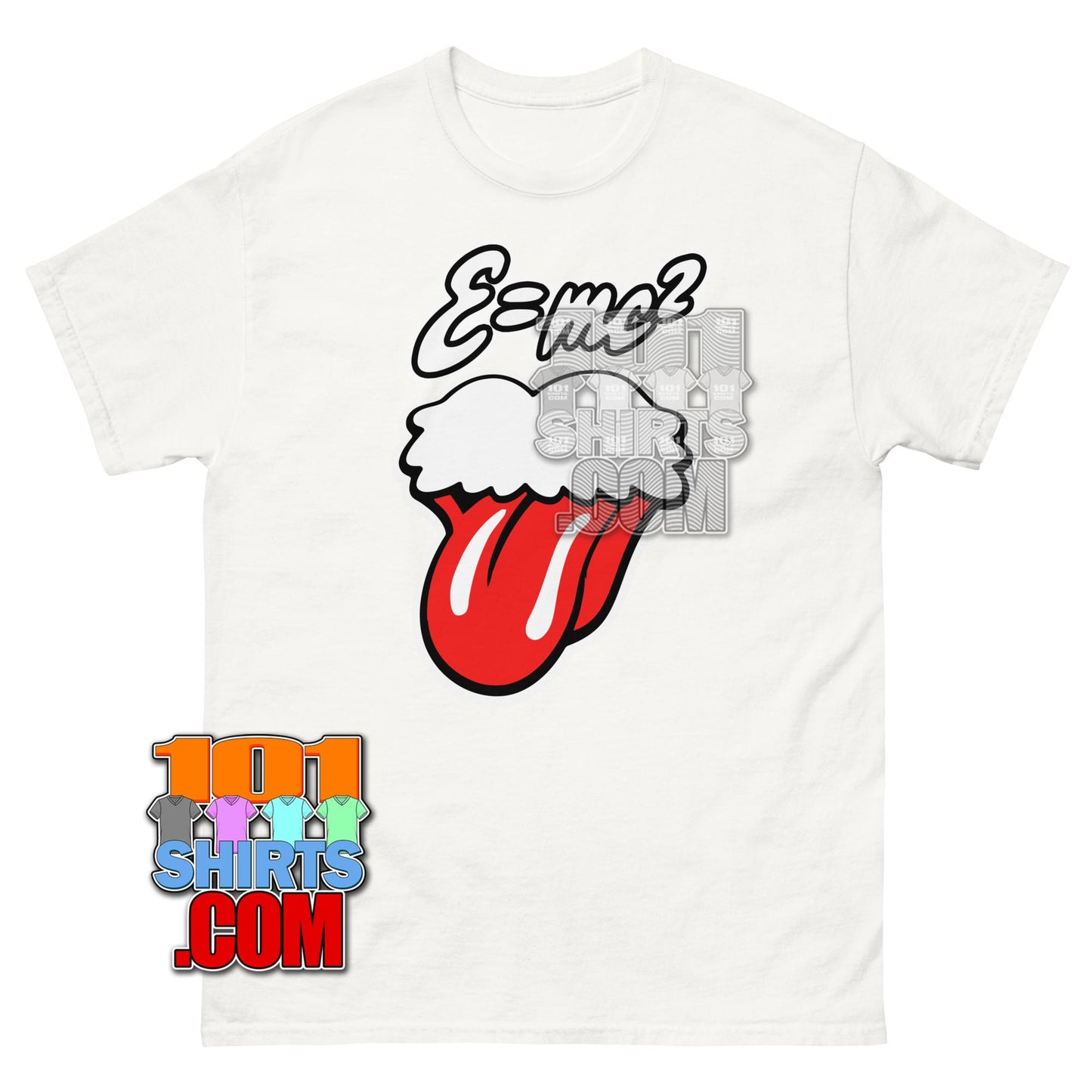 Albert Einstein Rolling Stones T-Shirt Funny Physics Science Rock Tee