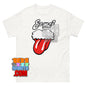 Albert Einstein Rolling Stones T-Shirt Funny Physics Science Rock Tee