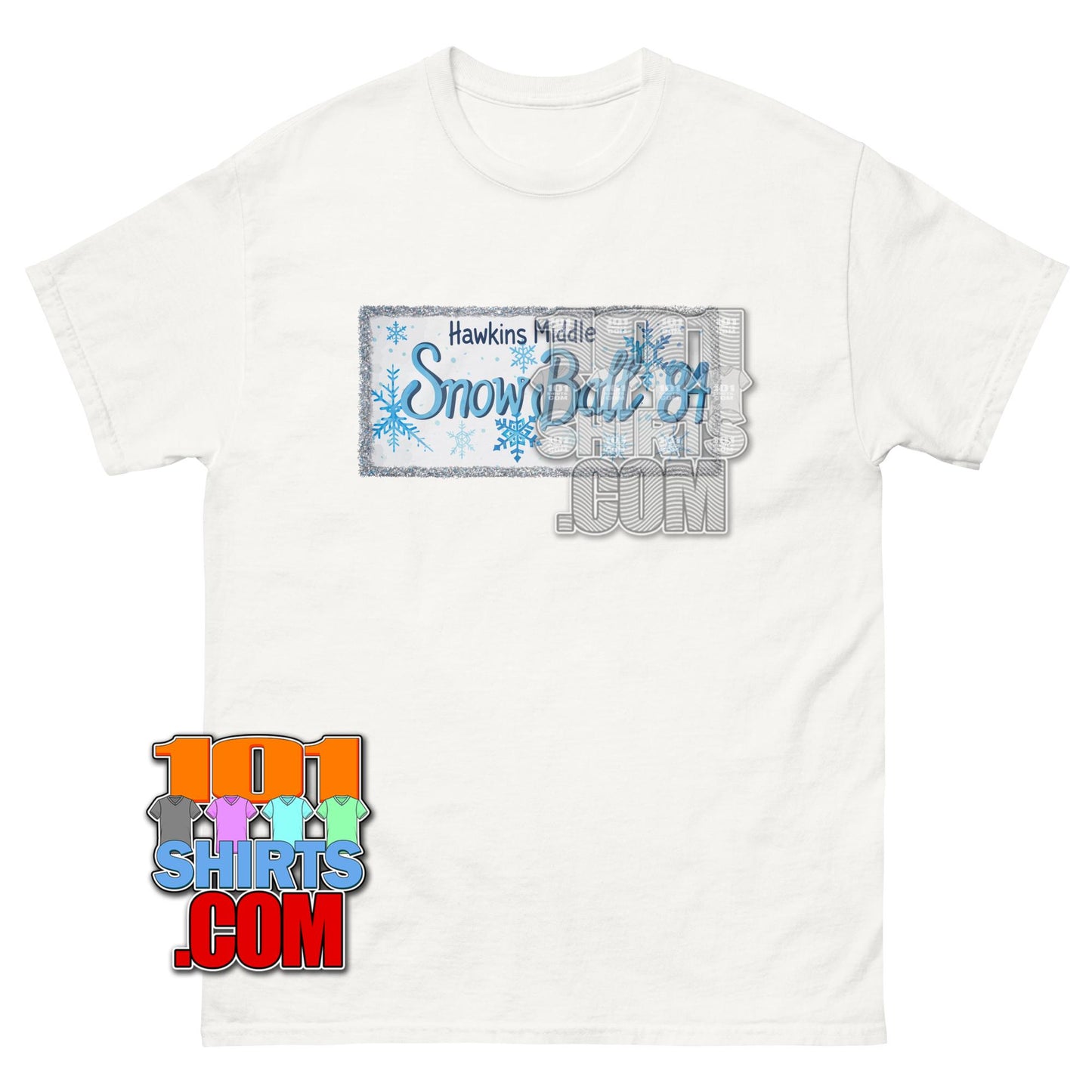 Stranger Things Hawkins Middle Snow Ball '84 T-Shirt