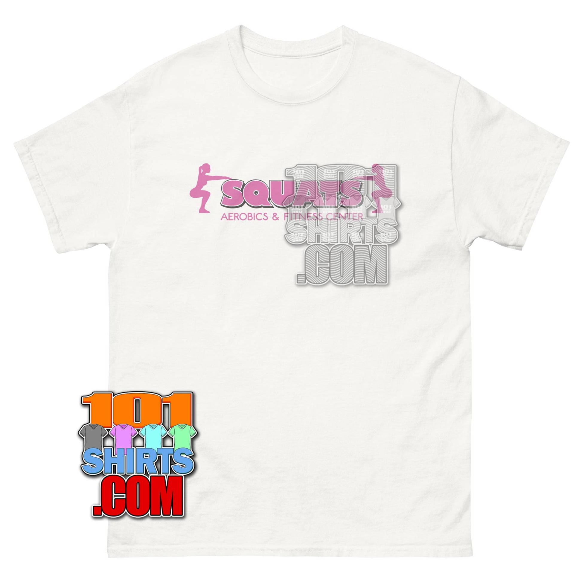 Grown Up 2 Movie Squats Aerobic and Fitness Janitor T-Shirt