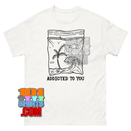 Product mockupAddicted to You Ocean Paradise Aesthetic Graphic T-Shirt