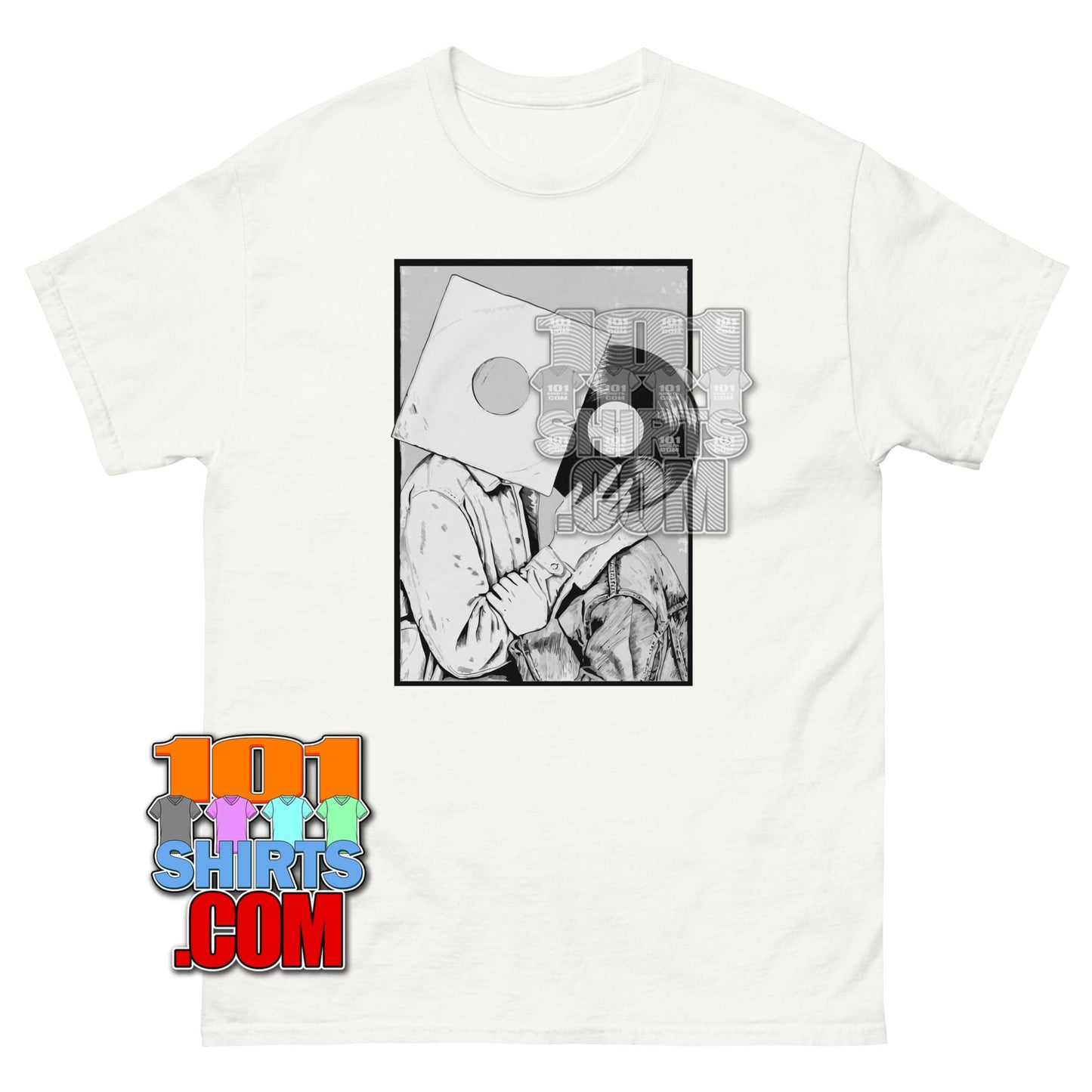 Vinyl Records Lovers Kiss Aesthetic Retro Music Graphic T-Shirt