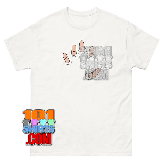 Surreal Fingers in Water Minimalist Aesthetic Graphic T-Shirt