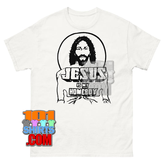 Jesus is My Homeboy Retro Religious Graphic Christian T-Shirt