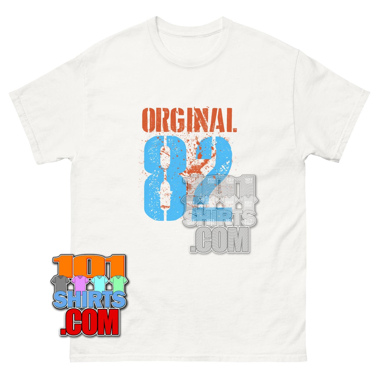 Original 1982 T-Shirt Vintage Birthday Gift Retro Year Graphic Tee