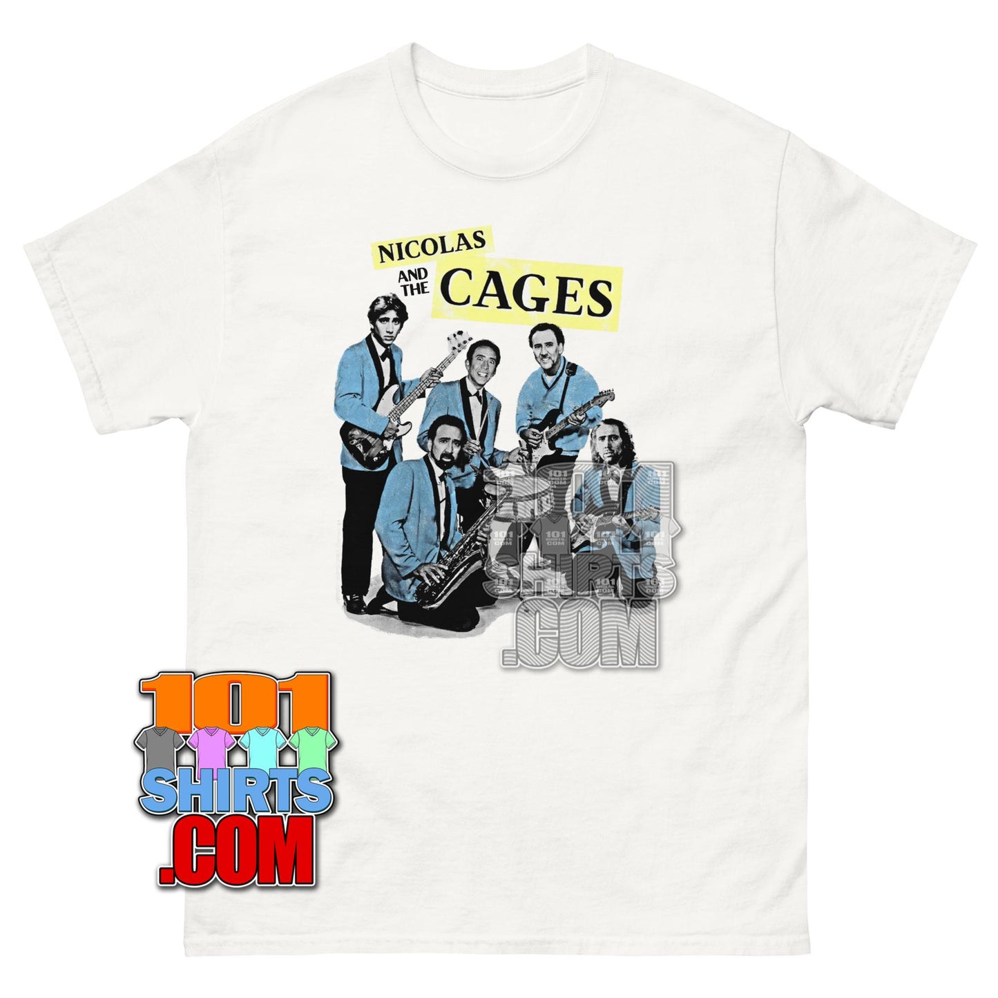 Nicolas Cage Band Tee Nicolas and the Cages T-Shirt