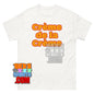 Creme de la Creme Retro Varsity Typography Graphic Tee T Shirt