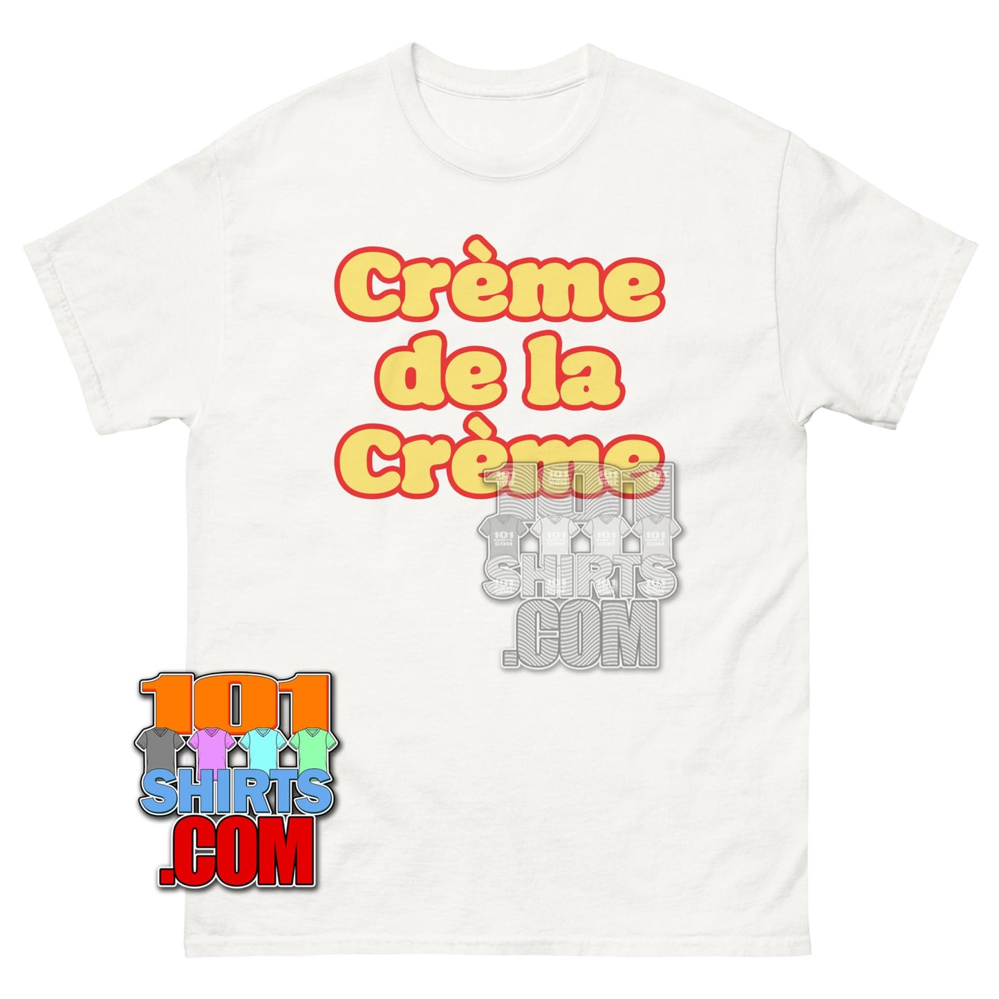 Creme de la Creme Typography Graphic Tee T Shirt