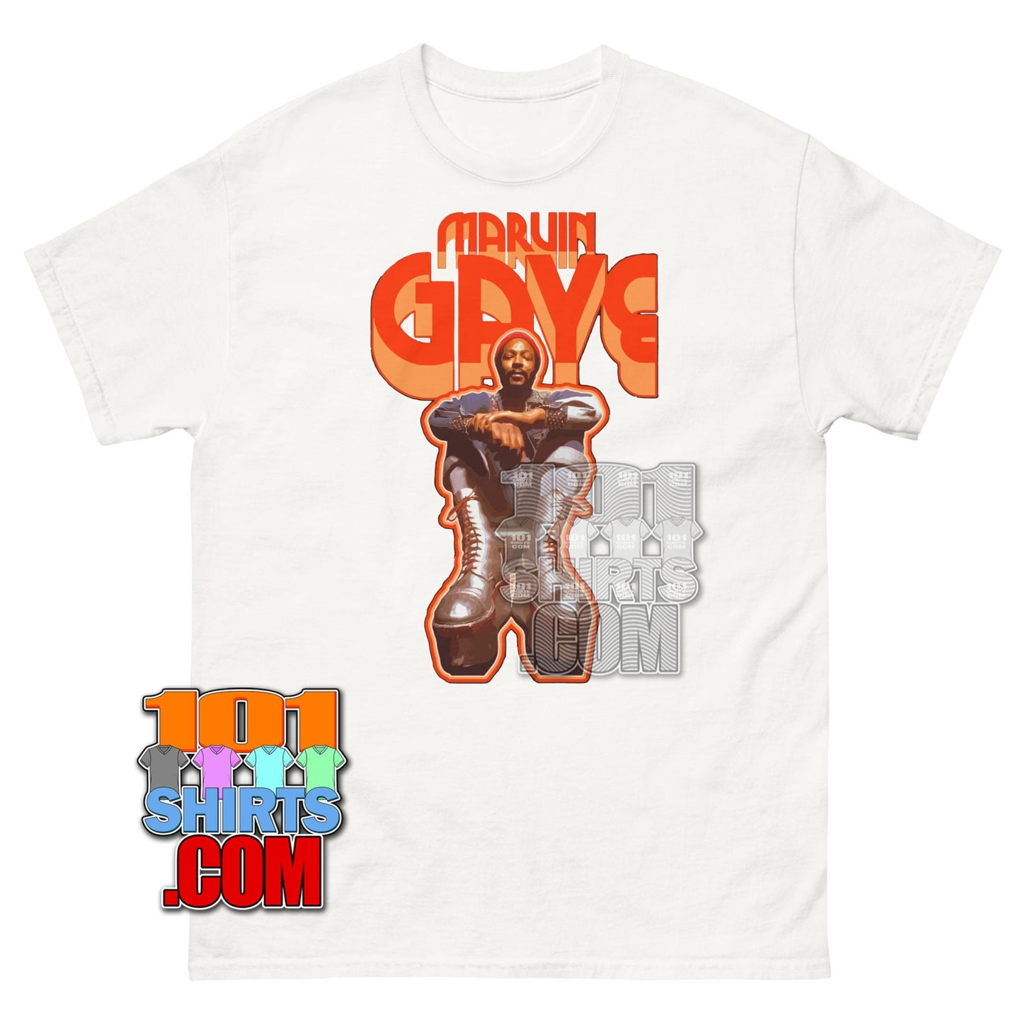 Marvin Gaye T-Shirt Retro 70s Soul Music Graphic Tee