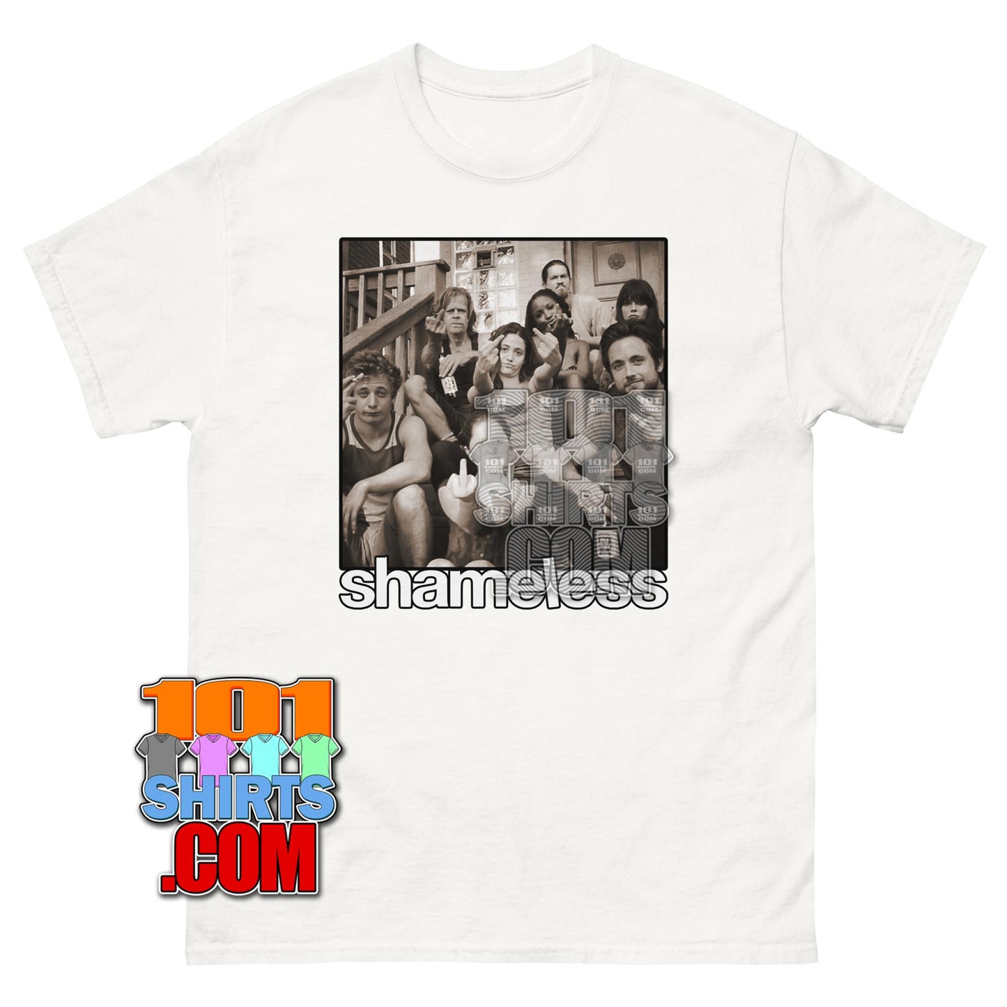 Shameless TV Series Flipping the Bird T-Shirt