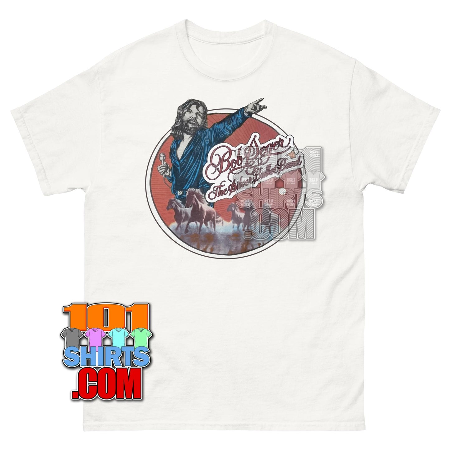 The Watch Movie Vince Vaughn Bob Seger and the Silver Bullet Band T-Shirt