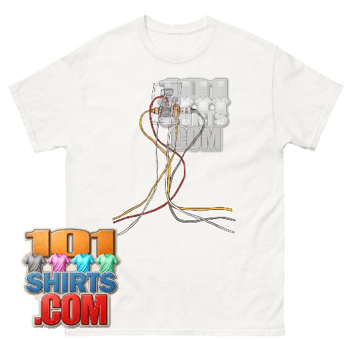 STUART FAILS TO SAVE THE UNIVERSE HBO Stuart Bloom Power Cords Plug T-Shirt