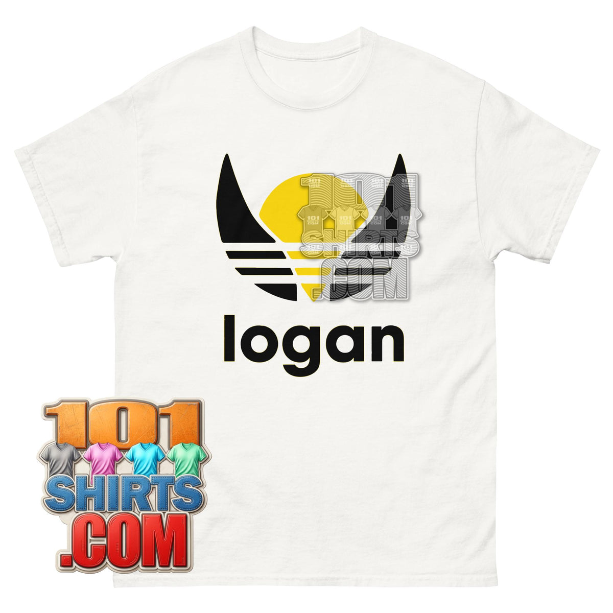 ProductLogan Adidas Wolverine Movie Mashup T-Shirt mockup