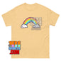 Rainbow Butt T-Shirt Funny Cheeky Pride Art Rainbow Bum Graphic Tee