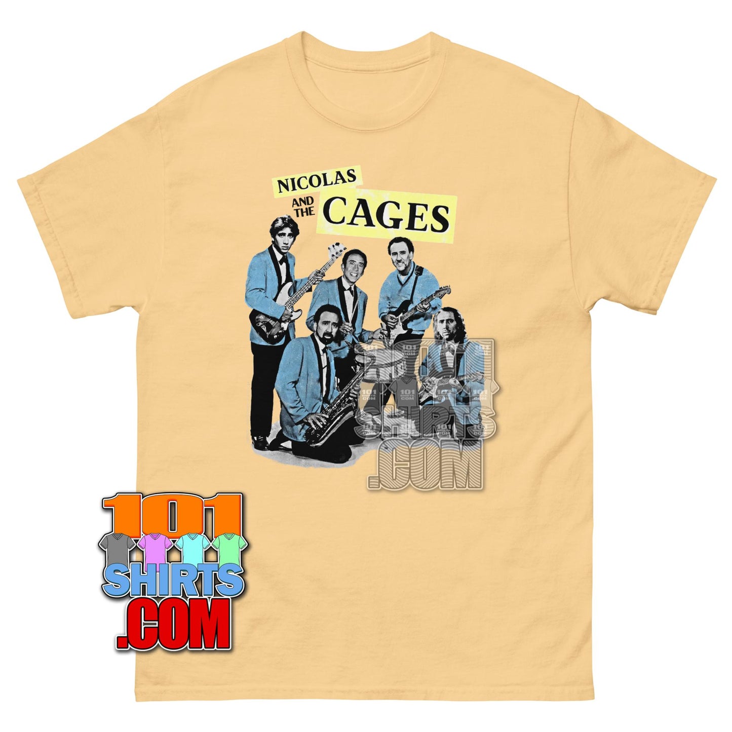 Nicolas Cage Band Tee Nicolas and the Cages T-Shirt