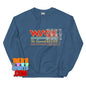 Product mockupStranger Things Season 5 2025 WSQK The Squawks 94,5 FM Lucas Sweatshirt