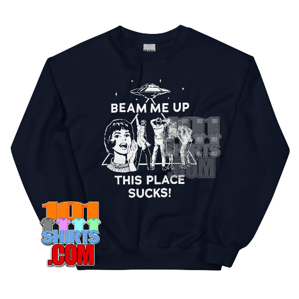 Stranger Things Season 5 2025 Beam me up This Place Sucks ! Robin Sweatshirt
