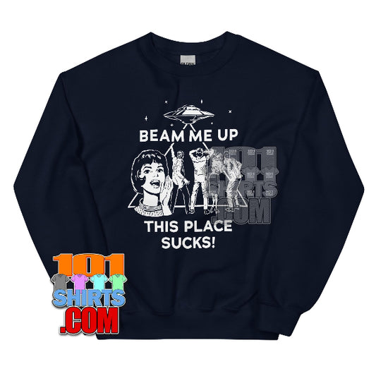 Stranger Things Season 5 2025 Beam me up This Place Sucks ! Robin Sweatshirt