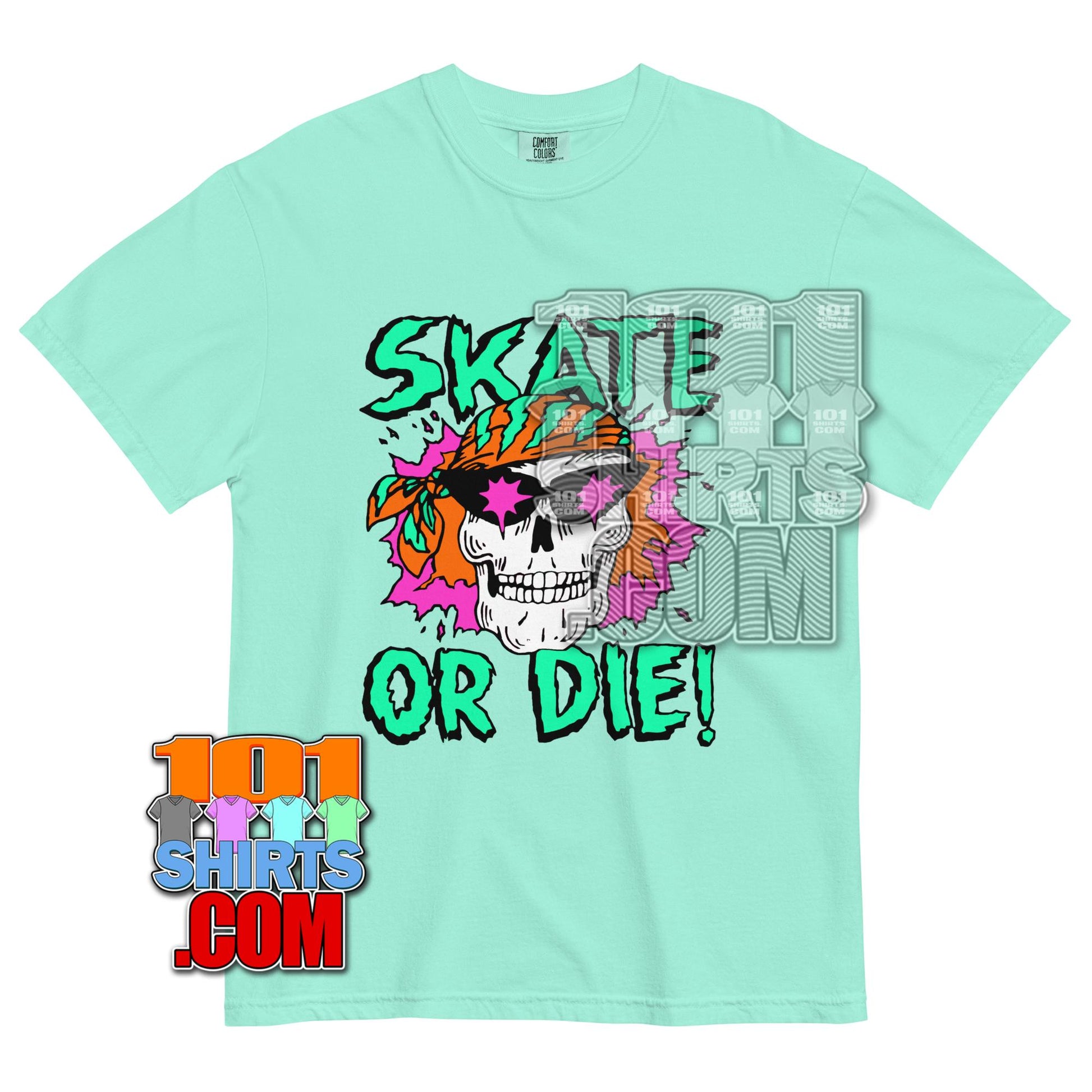 Stranger Things Season 4 Skate Or Die Skull Roller Skating Disco T-Shirt