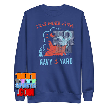 Hustle Movie 2022 Adam Sandler Phiadelphia Navy Yard Sweatshirt