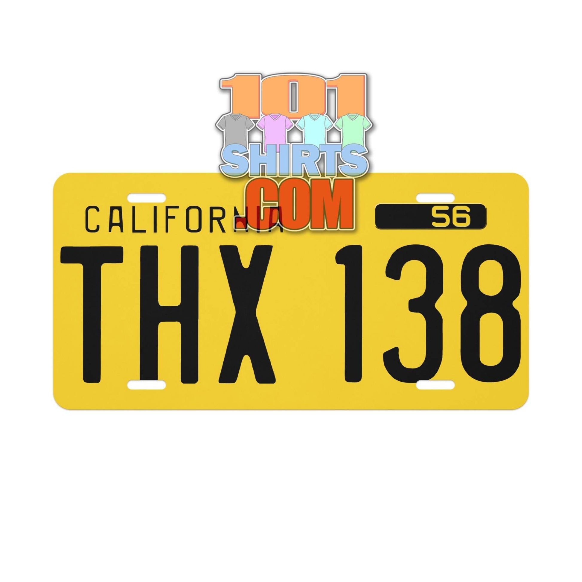American Graffiti Movie THX 138 license plate - 101SHIRTS