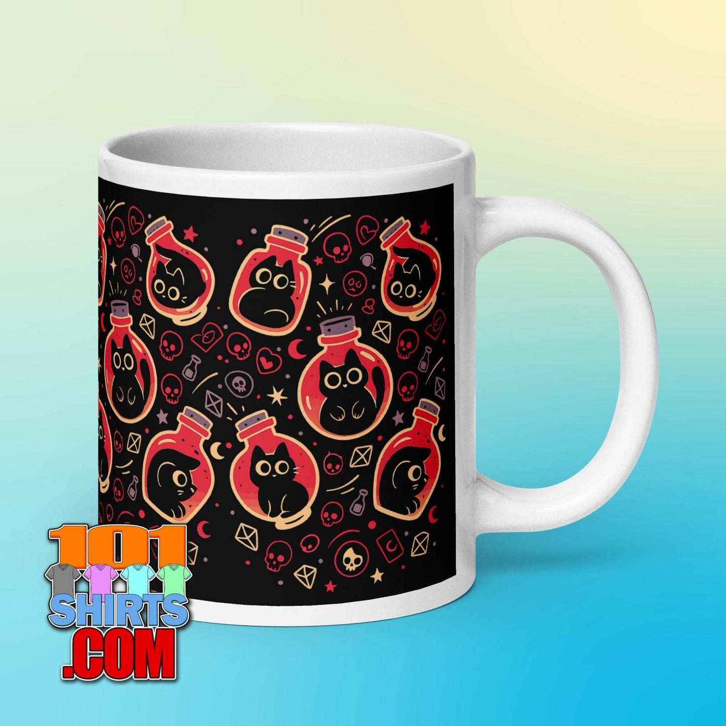 White glossy mug - 101SHIRTS