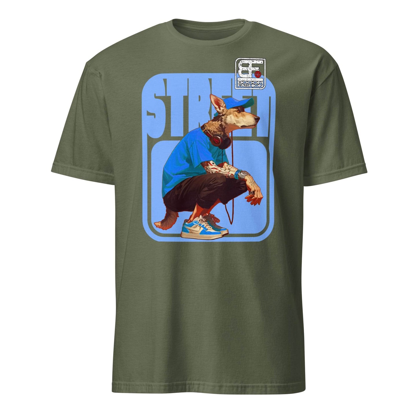 Wolf Person Hybrid Streetweare Wolf Human Body Art Design Booomfashion T-Shirt - 101SHIRTS